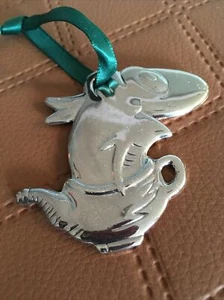 Neu Dr. Suess versilbertes Fischornament - Bild 1 von 2