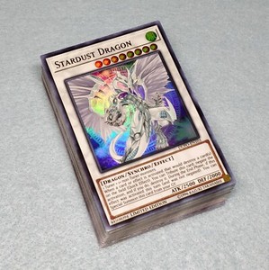 Yugioh 5D's Yusei Fudo 47 Card Deck Stardust Dragon Majestic Synchron Warrior NM