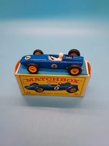 matchbox 1-75 series MB52b BRM Racing Car (1965). Nr Mint with box. - Picture 1 of 10
