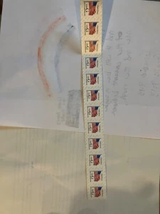 Mint US Stamps 1994 Non-Denominated (32c) G and Flag Strip of 12 #2886 - Picture 1 of 2