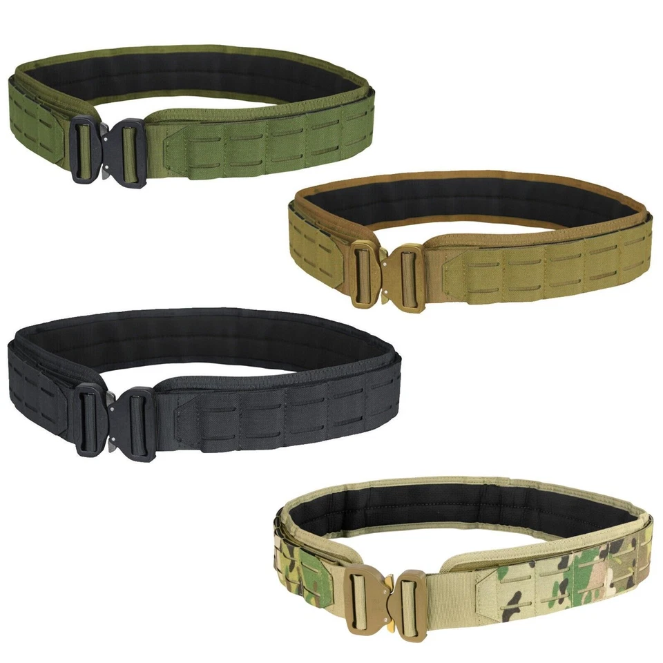 Condor 121175 Tactical Cobra MOLLE PALS Nylon Padded Battle LCS Cobra Gun Belt