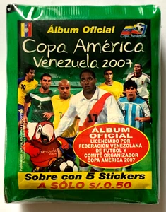 2007 Navarrete COPA AMERICA VENEZUELA - BOX (25 SEALED PACK) Lionel Messi ROOKIE - Picture 1 of 3