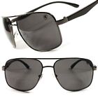 Classic Retro 80s Military Air Force Style Mens Womens Rectangle Sunglasses C66