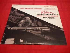 Sviatoslav Richter Brahms Concerto No. 2 1965 LP RCA Victor LSC-2466 Leinsdorf - Imagen 1 de 9