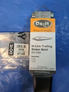3334-DO-IT INLINE TROLLING SINKER MOLD-INT-345B - Picture 1 of 2
