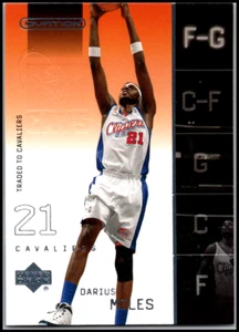 2002 UD Upper Deck Ovation #11 Darius Miles -   FREE SHIPPING! - Picture 1 of 2