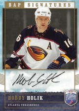2006-07 Be A Player Signatures #BH Bobby Holik Auto - NM-MT