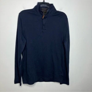 Jersey Lachlan Inspirado en Gran Bretaña Cuarto Cremallera Azul Marino Profesional Talla Mediana - Imagen 1 de 5