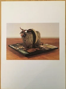 Robert Rauschenberg Monogram Art 9x12 Lithograph 1995 Portfolio Print  - Picture 1 of 1