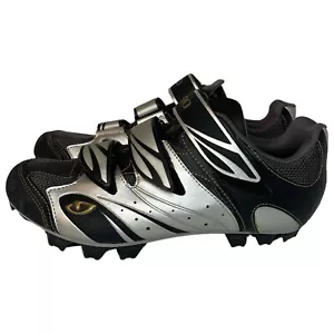 Giro Reva Rad-Mountainbike-Schuhe Damengröße 8,5 schwarz silber Radstollen - Bild 1 von 10