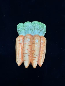 ✨Charming Vintage Fitz & Floyd Ceramic Carrot Covered Dish ✨ - Picture 1 of 8