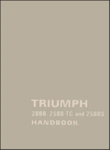 Triumph 2000 2500 TC and 2500S Official Owners Handbook - Picture 1 of 5