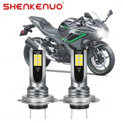 Faro luz CG para Kawasaki Ninja EX300 300 bombillas LED 2012-2016 2017 2018 Foto 1 de 4