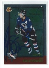 Joel Kwiatkowski Signed 1998/99 O-Pee-Chee Card #45