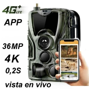 4K APP Control 4G Wireless Hunting Trail Camera Scouting Cam Night Vision - Picture 1 of 13
