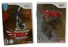 The Legend Of Zelda Wii Game Lot 2- Skyward Sword & Twilight Princess both C.I.B