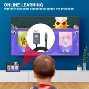 4K30Hz USB Type C to Projection Line 1080P HD TV Cable 2024 Adapter A4K7 Y2D9 - Zdjęcie 1 z 13