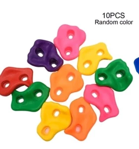 10pcs Assorted Color Climbing Rock Children Hand Feet Holds - Picture 1 of 3
