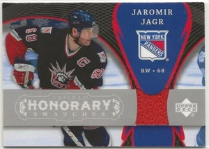 2007 2007-08 Upper Deck Trilogy Honorary Swatches #HSJJ Jaromir Jagr Rangers - Bild 1 von 2