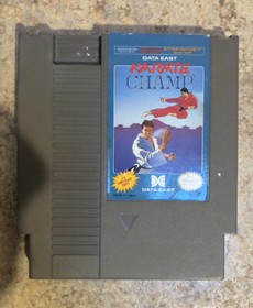 Karate Champ (Nintendo, NES, 1986) - Game Cart Only - Good Condition! - Tested!