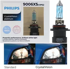 Lámpara de repuesto de luz de cabeza de dos bombillas Philips Crystal Vision Platinum 9006XS 55W - Imagen 1 de 12