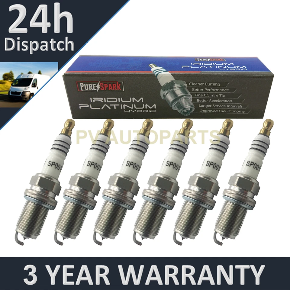 6X IRIDIUM TIP SPARK PLUGS FOR ROVER 75 2.0 V6 1999-2005 150PS #1 - Image 1 of 1