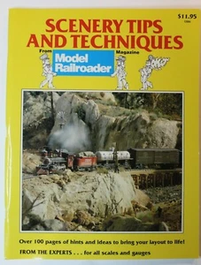 Scenery Tips and Techniques Book from Model Railroader Magazine 1989 - Picture 1 of 4