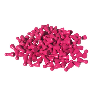 HALMA GICO GICO 100 Halmakegel Holz Fuchsia, Spielfiguren, Spielkegel - 2149