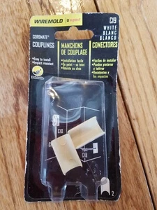 ACCOPPIAMENTI Wiremold Legrand Cordmate C19 Bianco NUOVO! Confezione 2 pezzi verniciabili - Foto 1 di 2
