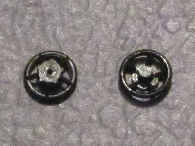 10 PACK OF 5121 BRAKE WHEEL WITH HOLE FOR MANTUA & TYCO HO SCALE NEW PART - Image 1 of 3