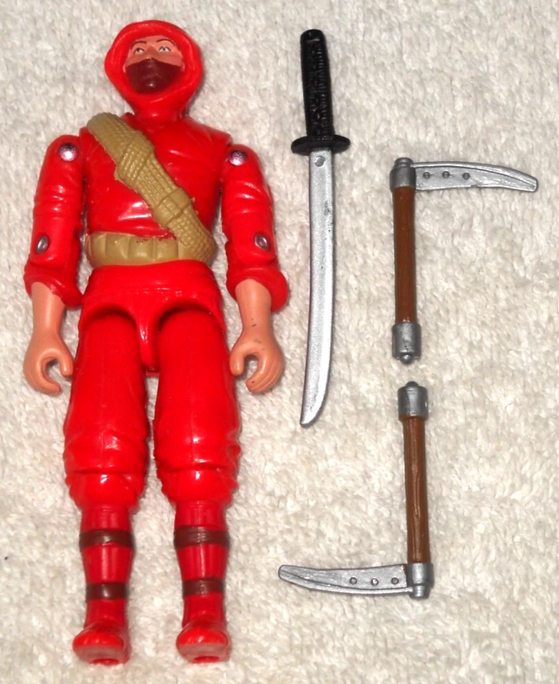 Red Ninja 2005 (versión paquete de cómics) - 100 % completo (figura Hasbro GI Joe) Foto 1 de 1