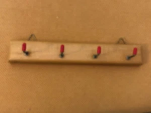Vintage Kinder Garderoben Haken, 50 er Jahre! - Bild 1 von 3