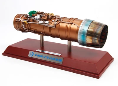 1/20 28CM Terebo Low Bypass Ratio LBR Turbofan Taihang Engine Diecast AVIC Model - Image 1 of 4