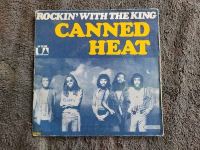 CANNED HEAT ROCKIN WITH THE KING PS PICTURE SLEEVE IMPORT FRANCE - Image 1 of 4