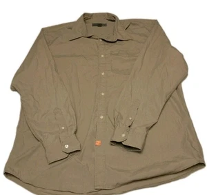 Camisa de manga larga beige con botones Old Navy ON para hombre talla XL XLarge - Imagen 1 de 4