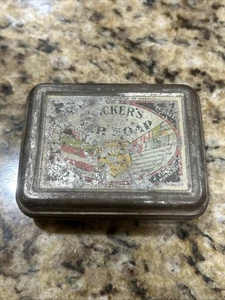 * Vintage Einzelhandel Sammler Blechdose - Packer Teerseife - Bild 1 von 3
