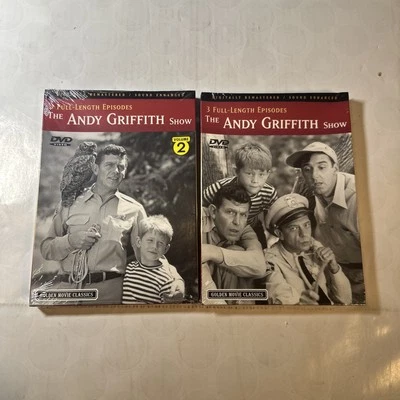 (#39).The Andy Griffith Show 6 Full Length Shows Volume 2 Brand New DVDs - Image 1 of 4