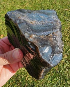 Rainbow Obsidian Rough California 423.5 grams. - Picture 1 of 4