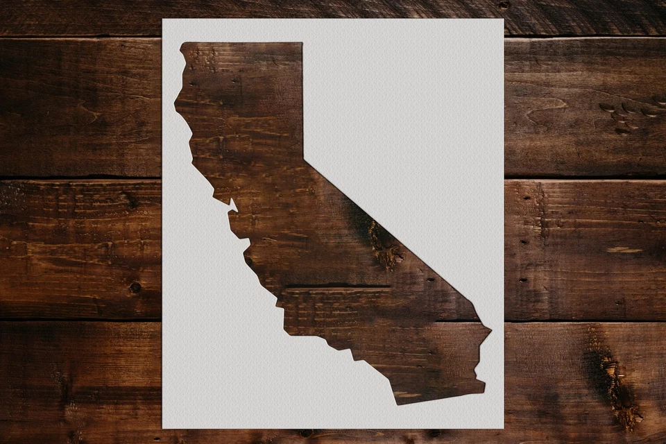 California State Stencil - Art and Wall Stencil - Image 1 of 1