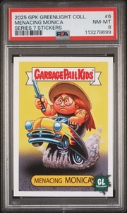 GPK GreenLight Series 7 #6 Menacing Monica 2025 casi nuevo-como nuevo 8 cubo de basura niños PSA - Imagen 1 de 3