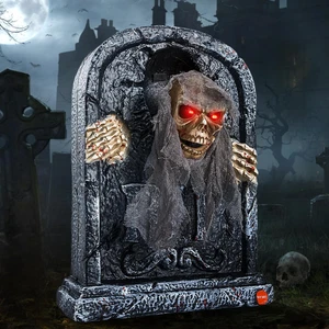 9.8ft Halloween Inflatable Archway with 11 LED Lights – Outdoor Yard Decor - Picture 1 of 6