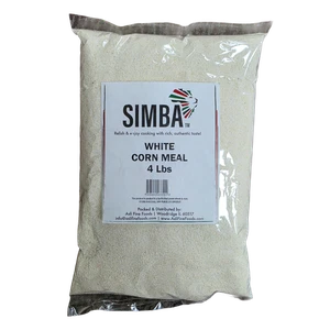 Simba Weißmaismehl - 4 Pfund (1,81 kg) | Glutenfreies & Premium Qualität Maismehl - Bild 1 von 1