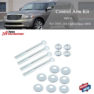4Pcs Front Driver & Passenger Side LH RH Camber Cam Bolt Kit For Infiniti Nissan - Picture 1 of 7