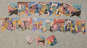 Adventure Time Party Supplies Set Party Decorations Banners Cake Toppers Balloon - Picture 1 of 8