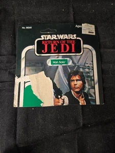 Han Solo 63 ROTJ Cardback SOLO Star Wars - Foto 1 di 2