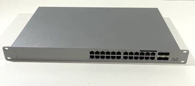 Cisco Meraki MS130-24X-HW Cloud Managed Network Switch UNCLAIMED - Image 1 of 4