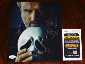 FOTO FIRMADA GRITO 8X10 DAVID ARQUETTE "DEWEY" CERTIFICADO DE AUTENTICIDAD JSA!!! - Imagen 1 de 1