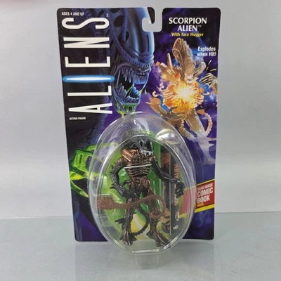 Aliens Scorpion Alien with Face Hugger Action Figure Vintage Kenner 1992 NEW - Image 1 of 4