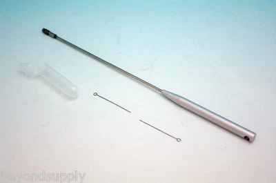 BEYONDSUPPLY Lab Nichrome Wire Inoculating Loops with aluminium Handle