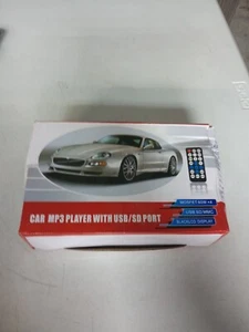 CAR MP3 PLAYER WITH USB/SD PORT - Picture 1 of 12